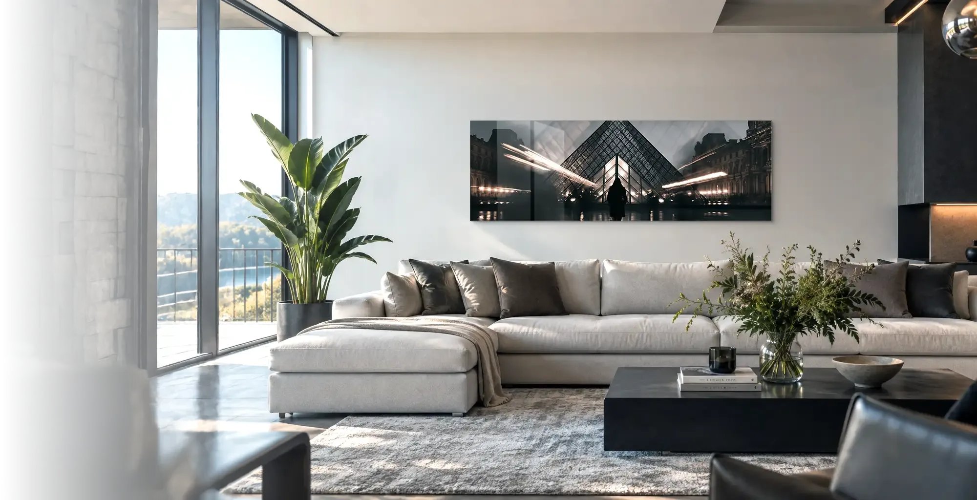 acrylic glass examples living room banner 2