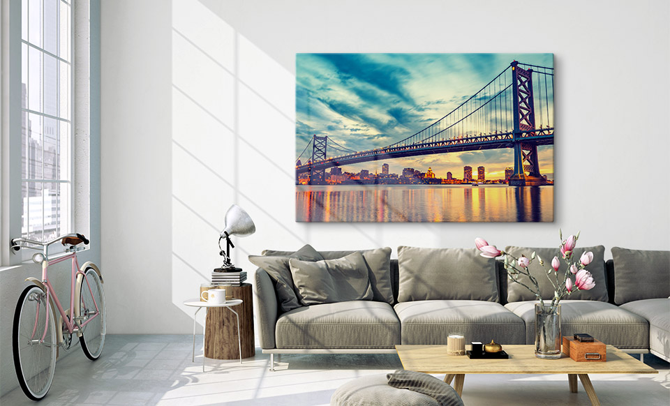 acrylic glass photo appartment