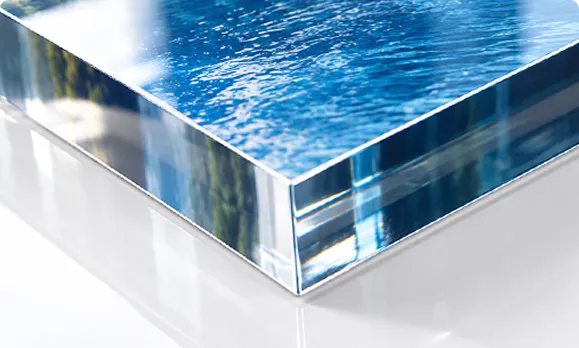 acrylic glass quality edge detail 8mm