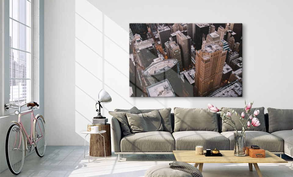 custom metal prints appartment