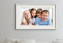 family poster living room