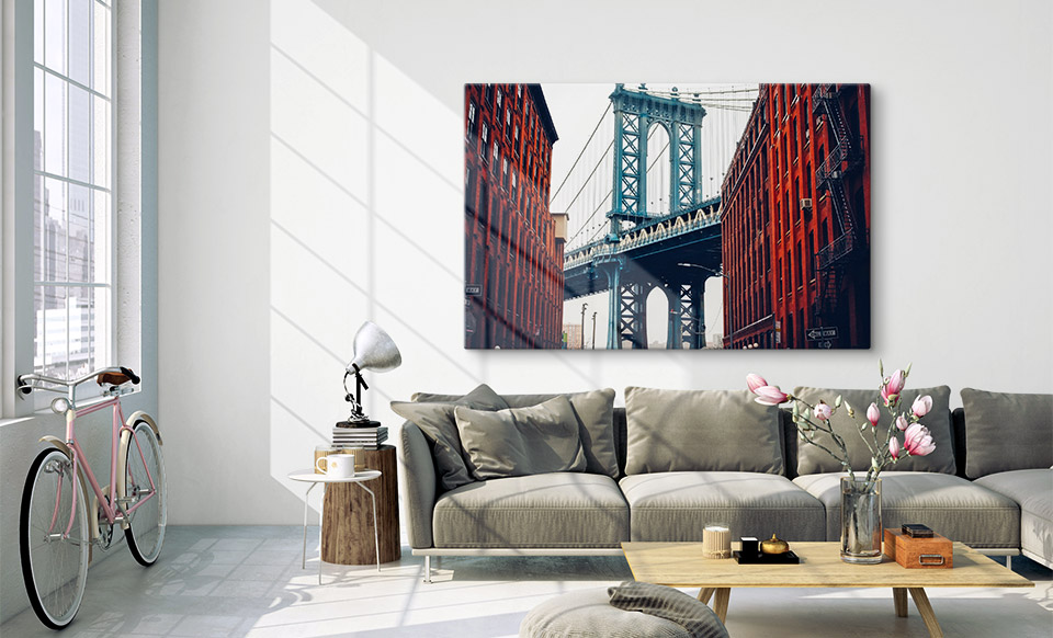 large acrylic prints appartment