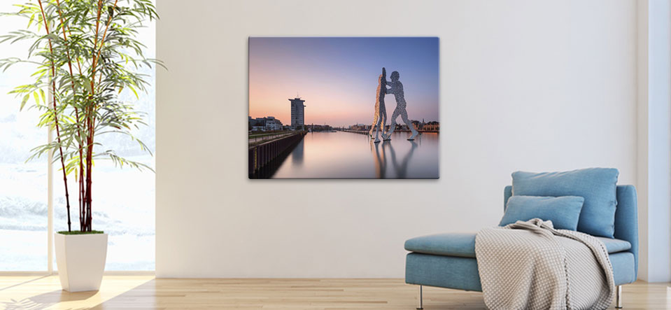 large metal prints appartement