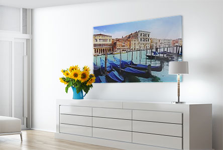 living room venice acrylic