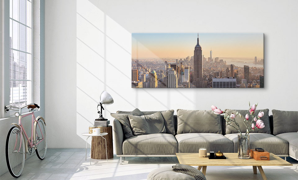 panoramic acrylic prints appartment